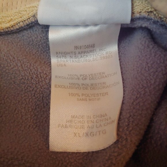 Pittsburgh Penguins NHL Knights Apparel Men XL Sweatshirt Pullover 1/4 Zip Gray - Picture 7 of 8